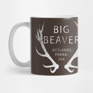 Big Beaver, PA - Wetlands (Distressed) Mug